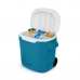 CAIXA TERMICA COLEMAN 28QT 26LT COM RODAS DEEP OCEA